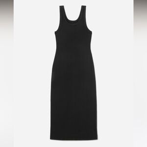 Everlane The ’90s Rib Dress in Black
